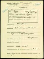 Applicant: Russo, Schemaja; born 3.6.1897 in Belgrade (Serbia); single.