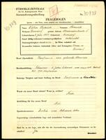 Applicant: Kohn, Heinrich; born 1.7.1881 in Berndorf (Lower Austria, Austria); married.