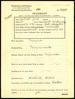 Applicant: Zeissl, Berthold; born 5.5.1874 in Velké Meziříčí (Czech Republic); married.