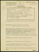 Applicant: Frankenstein, Max; born 16.9.1888 in Olomouc (Czech Republic); married.