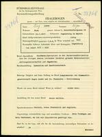 Applicant: Löwy, Eugen; born 25.7.1877 in Regensburg (Germany); single.