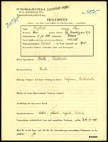 Applicant: Kuflik, Leon; born 12.7.1888 in Brzozów; married.