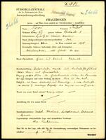 Applicant: Levi, Kurt; born 30.12.1904 in Mannheim (Germany); single.
