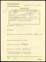 Applicant: Steiner, Ernst; born 5.2.1896 in Vienna (Austria); married.
