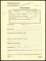 Applicant: Goldberg, Membel; born 15.3.1868 in Pobok, Zloty; widowed.