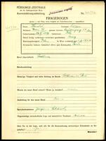 Applicant: Heschel, Luzer; born 27.10.1894 in Betz; single.