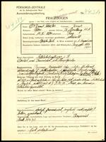 Applicant: Leidler, Ernst; born 12.2.1884 in Prague (Czech Republic); married.