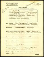 Applicant: Boskowitz, Karl; born 16.10.1869 in Wiener Neustadt (Austria); married.