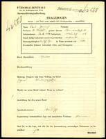 Applicant: Heinrich, Saul; born 12.6.1876 in Wiesmath, N.ö; married.