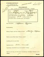 Applicant: Gotzl, Karl; born 12.9.1891 in Laibach (Slovenia); married.