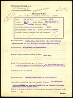 Applicant: Landau, Fritz; born 5.1.1904 in Vienna (Austria); single.
