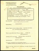 Applicant: Knöpfmacher, Oskar; born 29.10.1899 in Hustopeče (Czech Republic); single.
