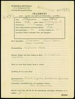 Applicant: Haymsen, Albert; born 4.2.1893 in Belgrade (Serbia); married.