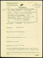 Applicant: Kaplan, Wolf; born 17.11.1892 in Nieswiez (Belarus); married.