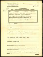 Applicant: Schwarz, Friedrich; born 25.10.1884 in Gmünd, N.-d.; married.