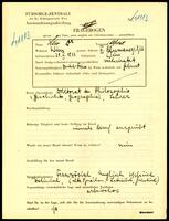 Applicant: Low, Alfred; born 28.2.1913 in Vienna (Austria); married.