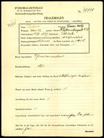 Applicant: Padwa, Leiser Wolf; born 15.6.1877 in Busʹk (Ukraine); married.
