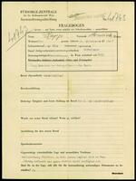 Applicant: Rapp, Heinrich Chune; born 8.5.1884 in Jarczowcz; married.