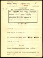 Applicant: Braun, Margarethe; born 17.5.1915 in Waitsberg; single.