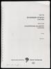Saxophone quartet (1990/2008) / Tzvi Avni.