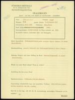 Applicant: Münzer, Josef; born 20.1.1898 in Belz (Ukraine); single.