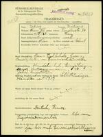 Applicant: Schag, Richard; born 11.4.1888 in Vienna (Austria); married.