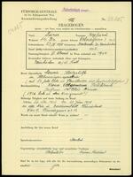 Applicant: Feiner, Siegfried; born 27.5.1898 in Breitenau (Austria); married.