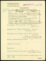 Applicant: Reichsfeld, Eduard; born 20.2.1882 in Wittan Bei Gross, Enzersdorf (Austria); married.