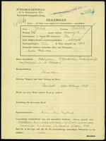 Applicant: Jecha, Helene; born 6.8.1906 in Vienna (Austria); married.