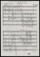 Five songs in Ladino for unaccompanied choir (manuscript).