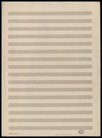 [Unidentified] (manuscript) : [for solo instrument and harp].