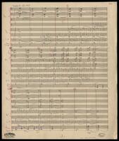 [Unidentified] (manuscript) : [for 4 violas, 2 cellos, contra-bass, timpani and gong].