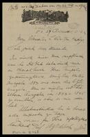 Personal correspondence: Leon Kornitzer - A. Z. Idelsohn (manuscript). 1927, May