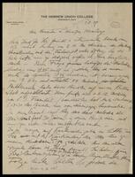 Personal correspondence: Leon Kornitzer - A. Z. Idelsohn (manuscript). 1927, July