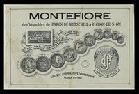 "Montefiore" wine label .