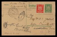Correspondence with periodicals: Zeitschrift fuer Musikwissenschaft - A. Z. Idelsohn (manuscript). 1925-1926, September-October