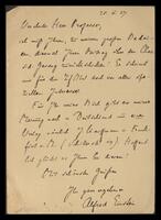 Correspondence with periodicals: Zeitschrift fuer Musikwissenschaft - A. Z. Idelsohn (manuscript). 1927-1931, October-November
