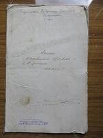 Метрические книги о рождениях евреев в м-ке Зиньков за 1850 г.