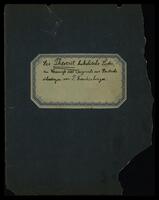 Des Theocrit bukolische Lieder (manuscript) Im Versmass des Original ins Deutsche übertragen von Paul Frankenburger. .[archival material]