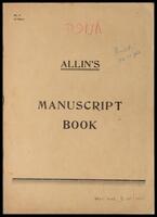 2 songs for Hanucca (arrangement manuscript).