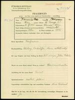 Applicant: Kaminker, Bruzion; born 28.11.1882 in Ulanow (Poland); married.