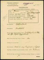 Applicant: Katscher, Paul; born 9.2.1889 in Vienna (Austria); married.