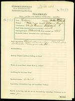 Applicant: Lederer, Robert; born 26.8.1883 in Třebíč (Czech Republic); married.