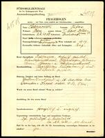 Applicant: Chrzanowski, Gustav; born 22.10.1883 in Graudenz; married.