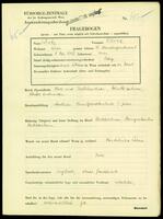 Applicant: Satz, Alice; born 8.5.1912 in Vienna (Austria); single.