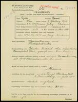 Applicant: Gross, Bermann; born 4.5.1879 in Iași (Romania); married.