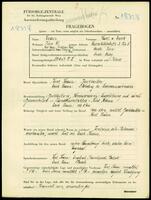 Applicant: Kraus, Kurt & Erich; born 19.10.1915 in Vienna (Austria); single.