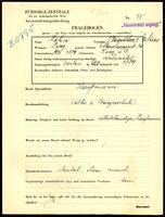 Applicant: Kohn, Julius; born 4.5.1889 in Linz (Austria); married.