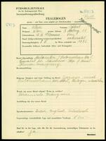 Applicant: Klein, Robert; born 12.3.1892 in Vienna (Austria); married.