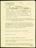 Applicant: Hornik, Regina; born 10.4.1910 in Kalaharovka (Ukraine); divorced.